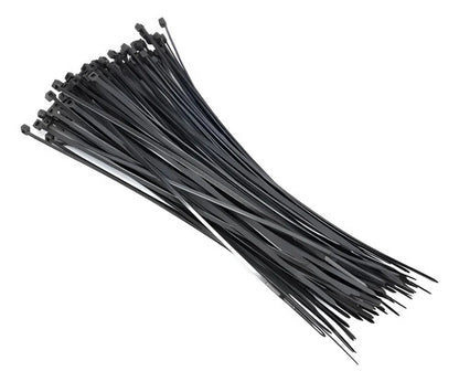 Precintos Plasticos Nylon 3 X 200mm 100 Unidades Negro
