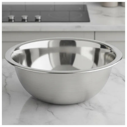 Bowl Acero Inoxidable Ensaladas Cocina Reposteria 60cm Plateado