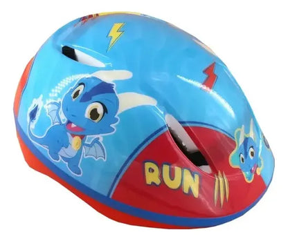 Set Seguridad Niños Casco + Rodilleras + Coderas
