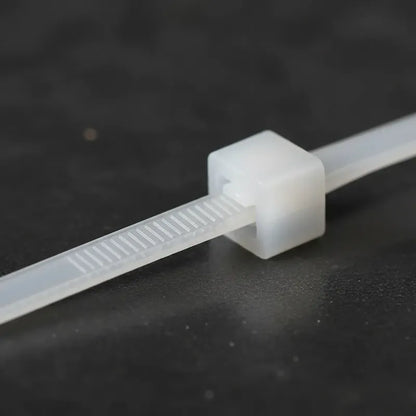 Amarra Plástica, Precintos Nylon 3.6mm X 200mm, 70 Unidades Blanco