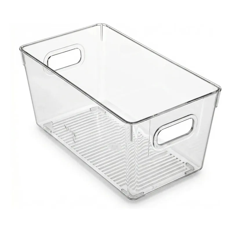 Caja Organizadora Para Refrigerador 13cmx26.5cmx17cm Transparente