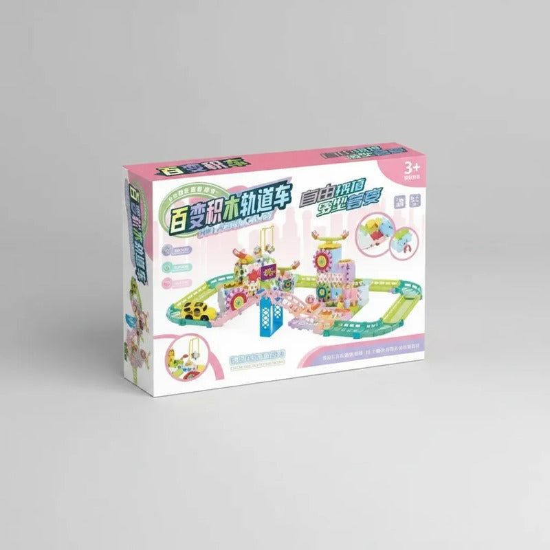 Juego Construcción Engranajes Giratorios Infantil