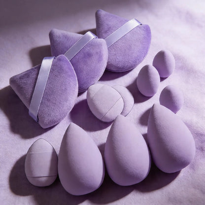 Set De Esponjas De Maquillaje 12 Piezas
