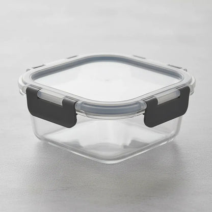 Pack De 3 Tupper Hermético Vidrio 520ml Vidrio