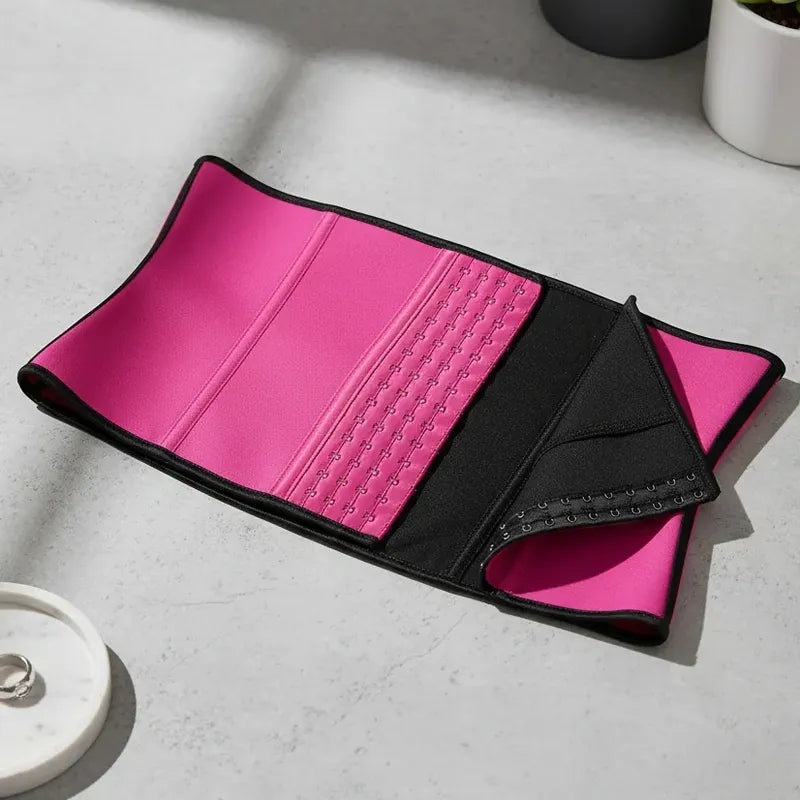 Faja Reductora Cinturilla Reloj Arena Color Rosa Rosa Chicle Estandar