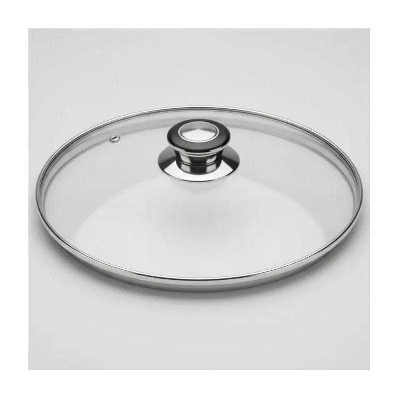 Tapa De Cristal 30 Cm Para Sartén, Ollas Vidrio
