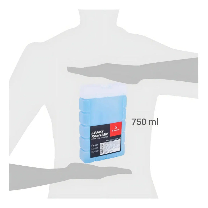 Hielo Artificial Ice Pack Gel Large 750 Ml Klimber