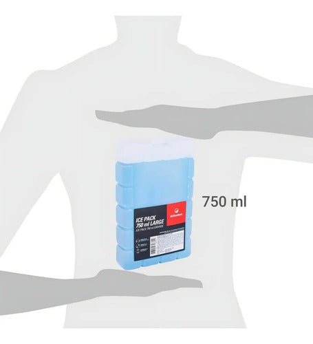 Hielo Artificial Ice Pack Gel Large 750 Ml Klimber