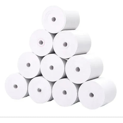 Caja 50 Rollos Papel Térmico 55x40 Rollo Para Boleta Factura Blanco
