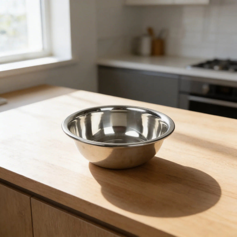 Bowl Acero Inoxidable Ensaladas Cocina Reposteria 60cm Plateado
