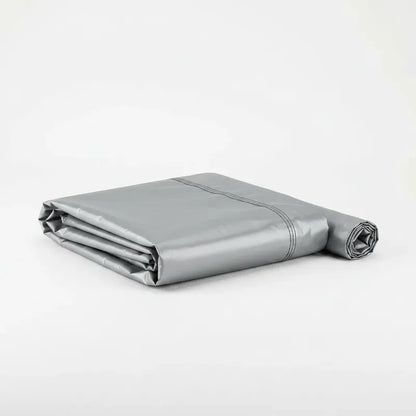 Funda Cubre Moto Impermeable Doble Costura Gris