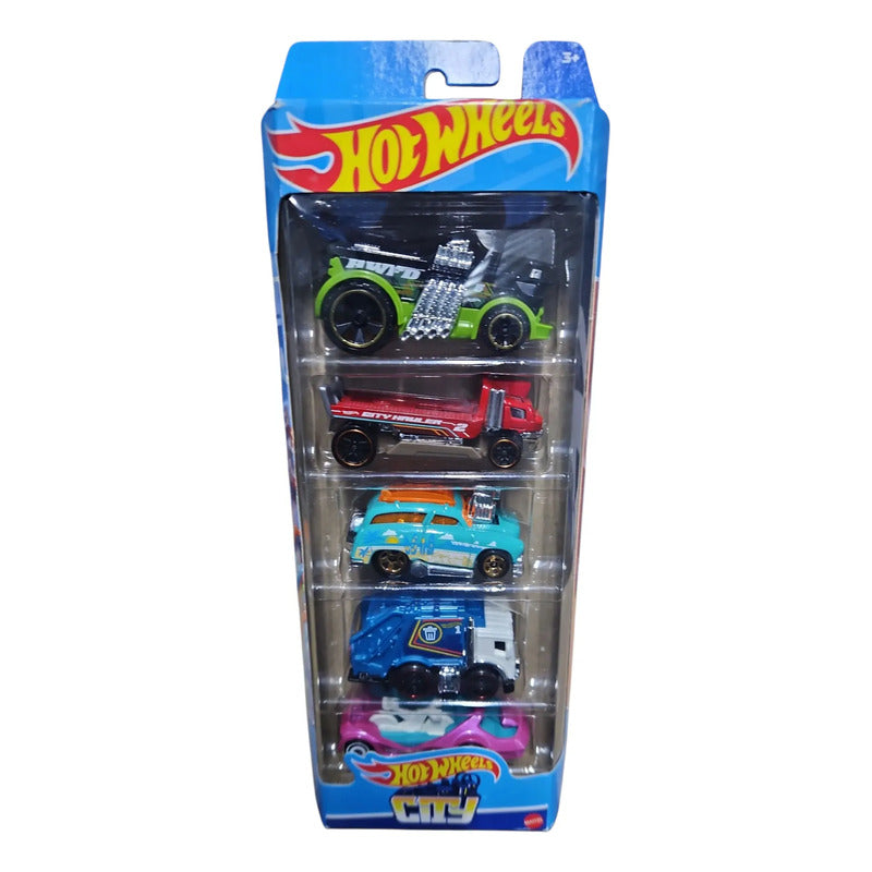Pack Hot Wheels 5 Autos Escala 1:64 Elige Tu Modelo