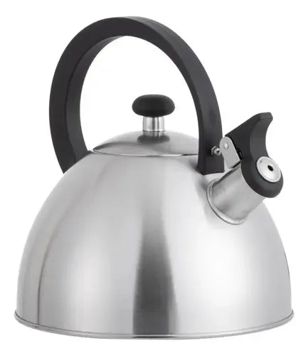 Tetera Acero Inoxidable Silbante 2,5 Litros Plateado