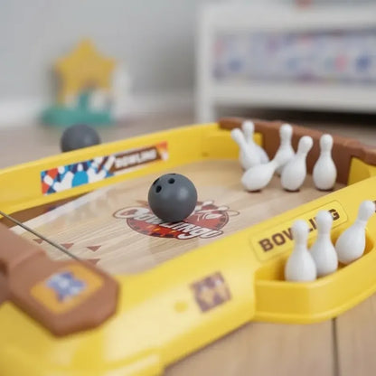 Juguete Mini Bowling Juego De Mesa De Bolos Bowling