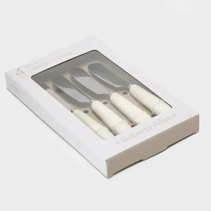 Set 4 Cuchillos Untar Aperitivo Toscana Roberta Allen