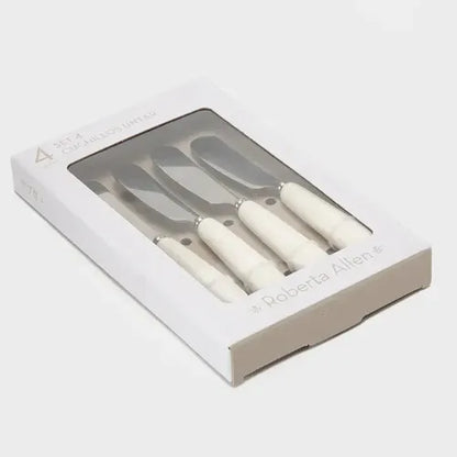 Set 4 Cuchillos Untar Aperitivo Toscana Roberta Allen