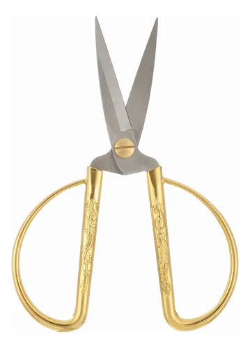 Tijeras Para Corte  Generico Modelo Tijera Dorado