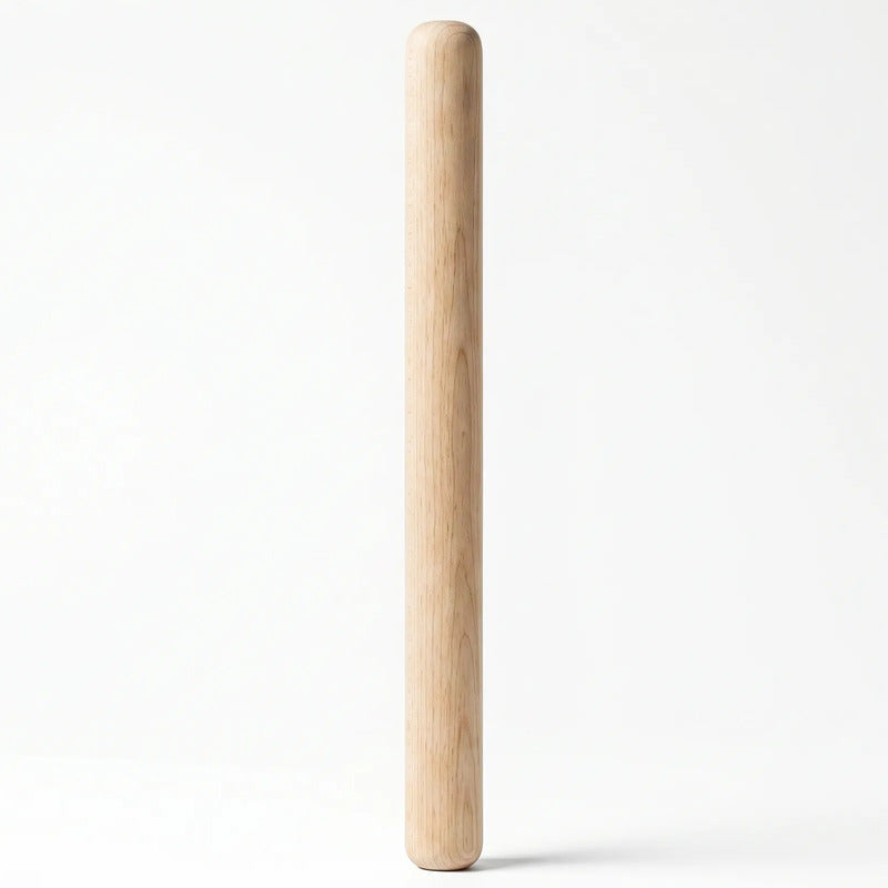 Rodillo De Madera Para Masas De Pizza O Pan 50cm Madera
