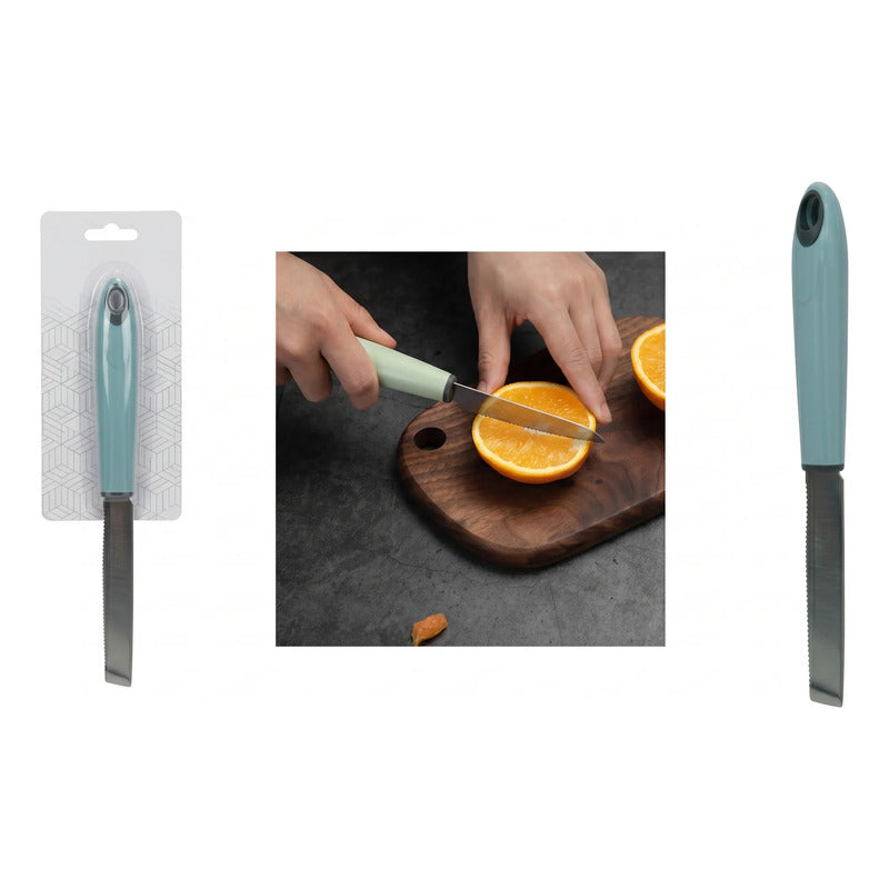 Cuchillo De Frutas Y Verduras 23.5cm Verde Menta