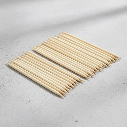 Palos Para Anticuchos Brochetas Bambú 5 Mm X40 Cm 40 Piezas Beige