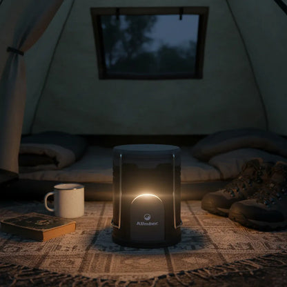 Linterna De Camping 24 Led Negro
