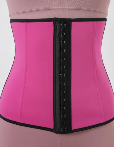 Faja Reductora Cinturilla Reloj Arena Color Rosa Rosa Chicle Estandar