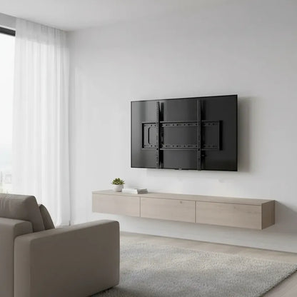 Soporte Genérico Para Tv Ns32-85 Hasta 75 Kg Resistente Negro