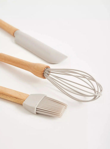 Set 3 Utensilios Repostería Gris