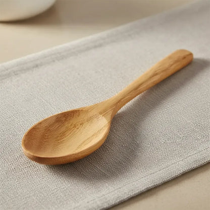Cuchara De Bambu 18cmx4cm Cocina Utensilio De Madera Madera