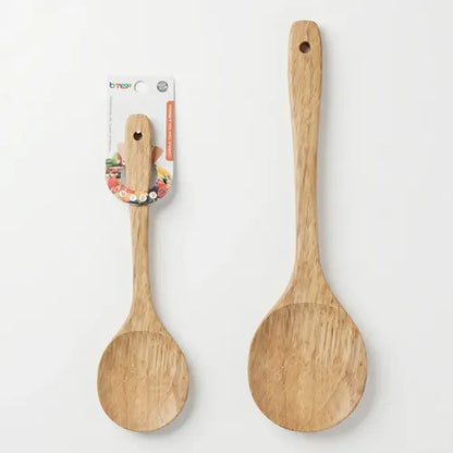 Cuchara De Bambu 31cmx8cm Para Cocinar Utensilio De Madera Madera