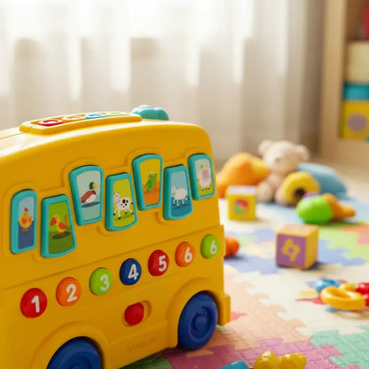 Bus Interactivo Winfun Bebé Luces Sonido Juguete Didáctico