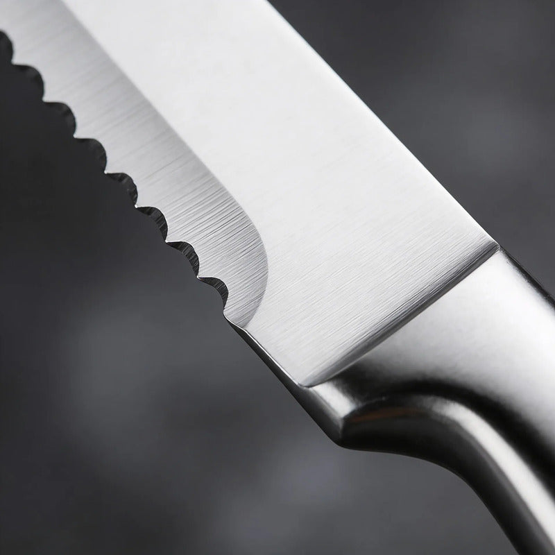 Cuchillo Pan Acero 1 Pieza Acero Inoxidable Plateado Acero Inoxidable