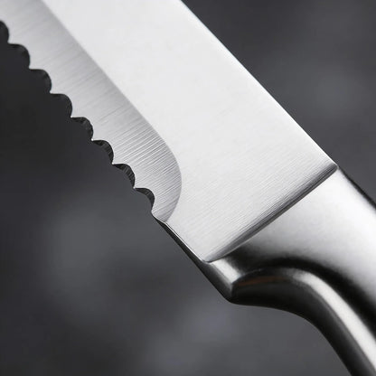 Cuchillo Pan Acero 1 Pieza Acero Inoxidable Plateado Acero Inoxidable