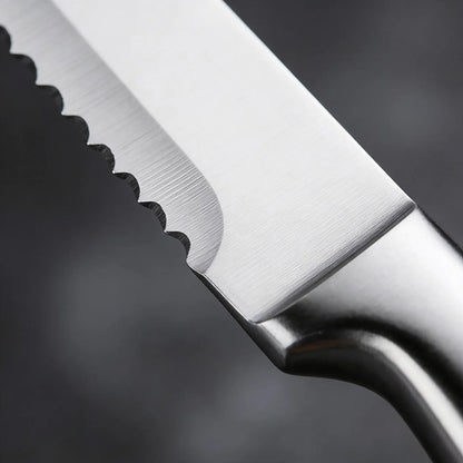 Cuchillo Pan Acero 1 Pieza Acero Inoxidable Plateado Acero Inoxidable