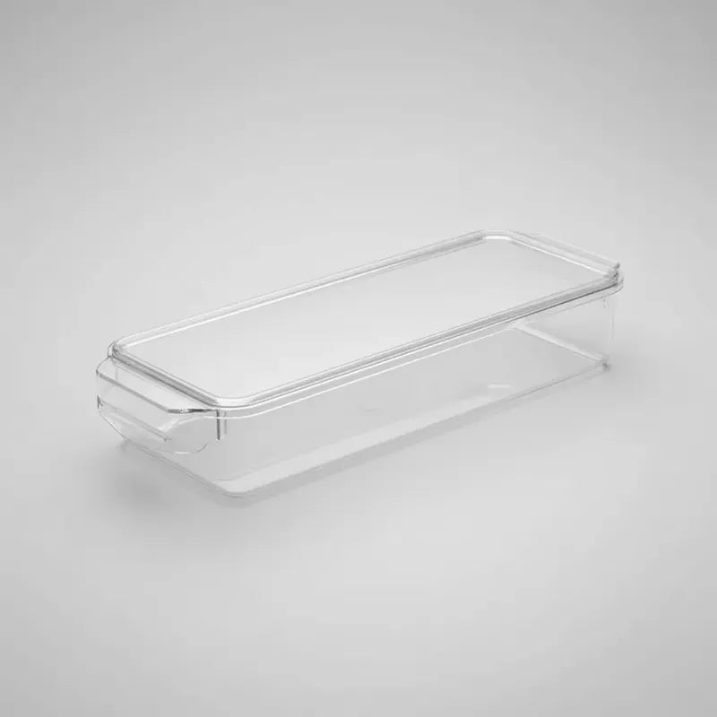 Caja Organizadora Para Refrigerador 9.5cmx28cmx10cm Transparente