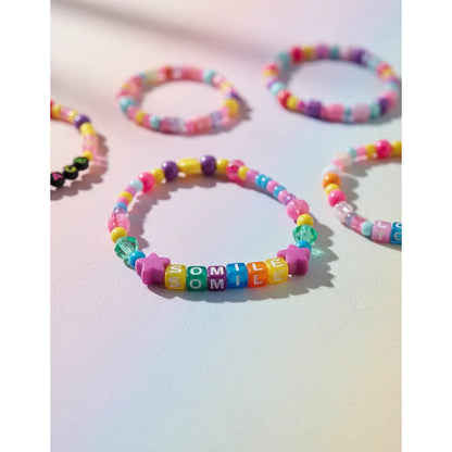 Set De Pulseras Y Mostacillas So Beads