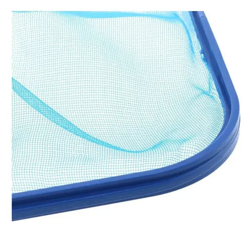 Red Plana Limpia Piscina Saca Hojas Sin Mango Humboldt Azul