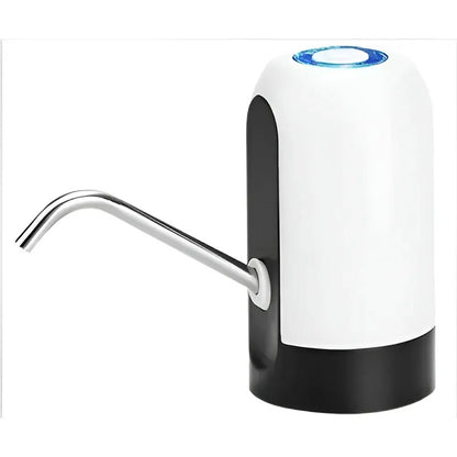 Dispensador De Agua Portátil Usb Bomba Dispensador Bidones Negro