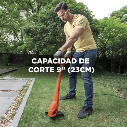 Orilladora De Pasto 9' 350w Black+decker Gl350-b2c Naranja