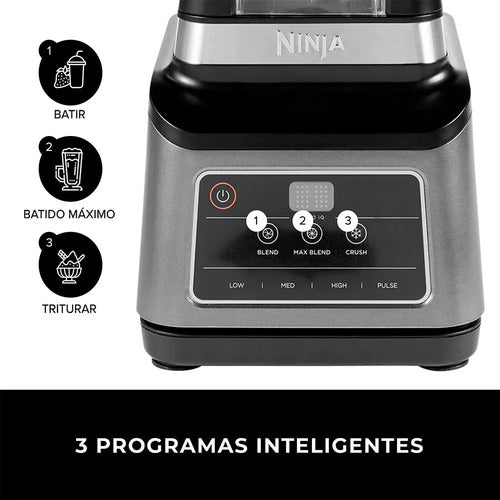 Licuadora Portátil Ninja Professional Plus Bn750 2.1 L Negra Y Plateada Negro/plateado