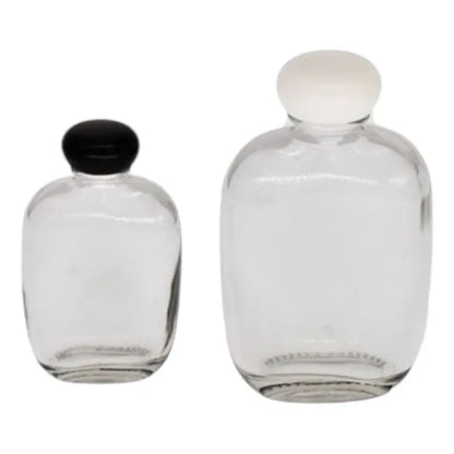 Pack 12 Botellas De Vidrio 125ml Tapa Rosca Hermética Vidrio