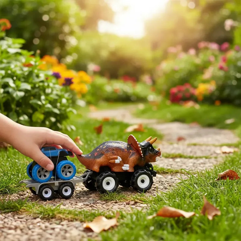 Auto Dinosaurio Juguete Vehículo Dino Para Niños Dino Varios