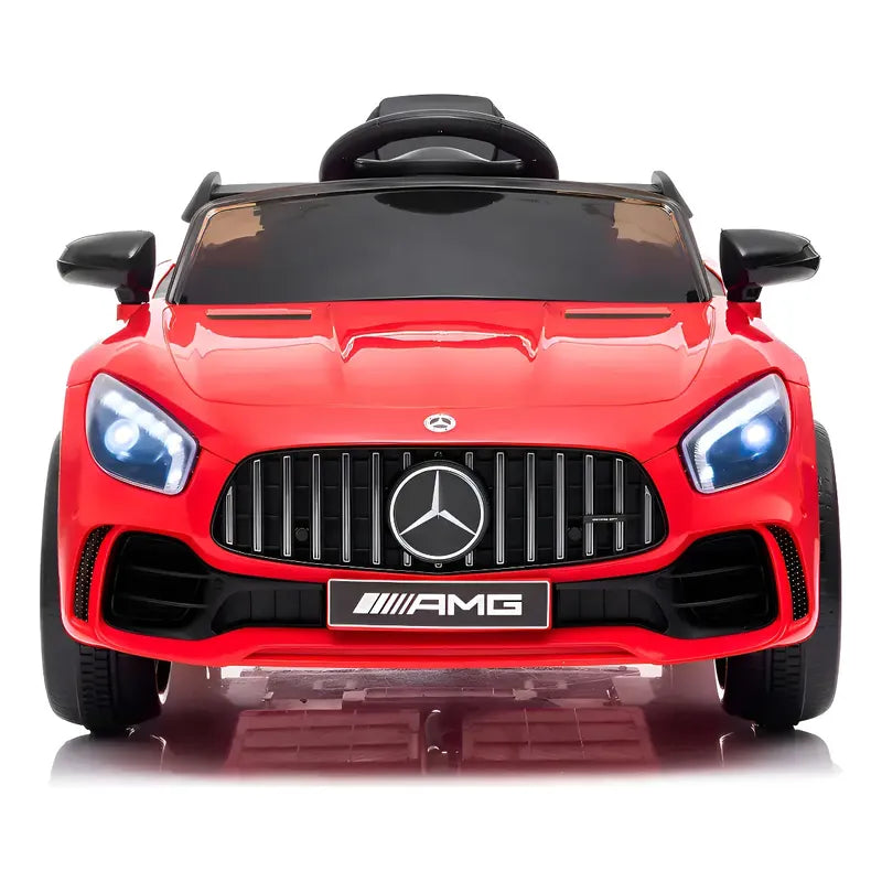 Auto A Batería Infantil Rojo Mercedes Benz Rojo