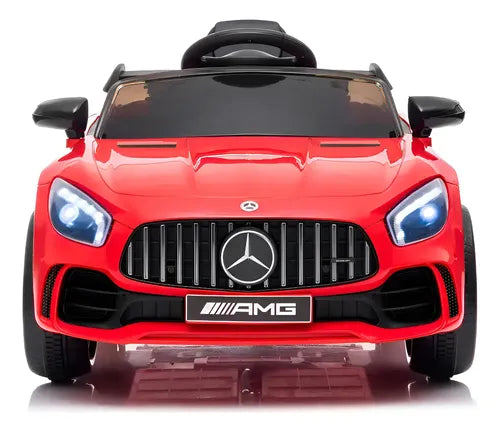 Auto A Batería Infantil Rojo Mercedes Benz Rojo