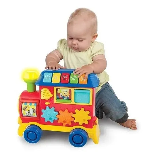 Win Fun Caminador Tren Didactico Con Sonido Jeg 0803-34 Multicolor