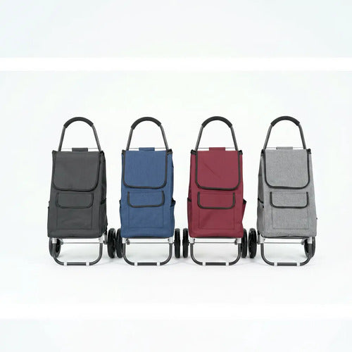 Carrito De Compras Plegable 55 Litros Carro Varios