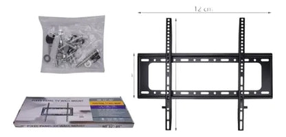 Soporte Genérico Para Tv 26-65  Hasta 75 Kg Resistente Negro