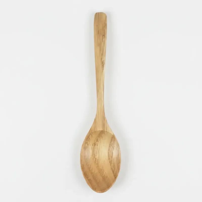 Cuchara De Bambu 18cmx4cm Cocina Utensilio De Madera Madera