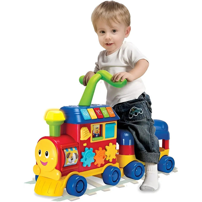 Win Fun Caminador Tren Didactico Con Sonido Jeg 0803-34 Multicolor