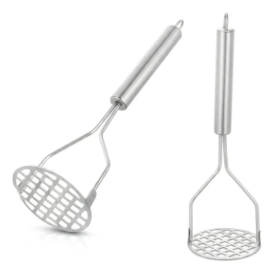 Moledor de Papas Utensilio Triturador Puré 25 Cm Plateado